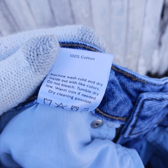 JBD JUST BLACK DENIM Dani Retro Straight Leg Jeans Womens Sz 24 Distressed - Picture 4 of 7